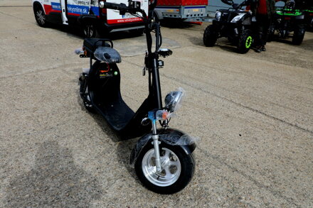 Citycoco chopper 1500w 45km/h, 60V 20AH Čierná farba