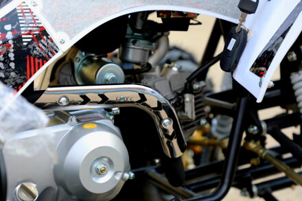 Stvorkolka mini  new 125cc Biela