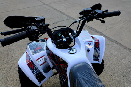 Stvorkolka mini  new 125cc Biela