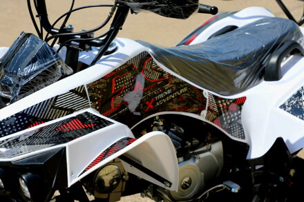 Stvorkolka mini  new 125cc Biela