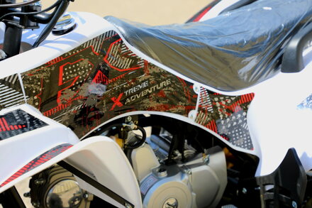 Stvorkolka mini  new 125cc Biela