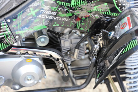 Stvorkolka mini  new 125cc Čierna