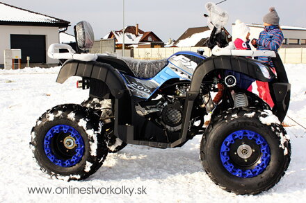 Stvorkolka Fx 250 Modrá Metaliza
